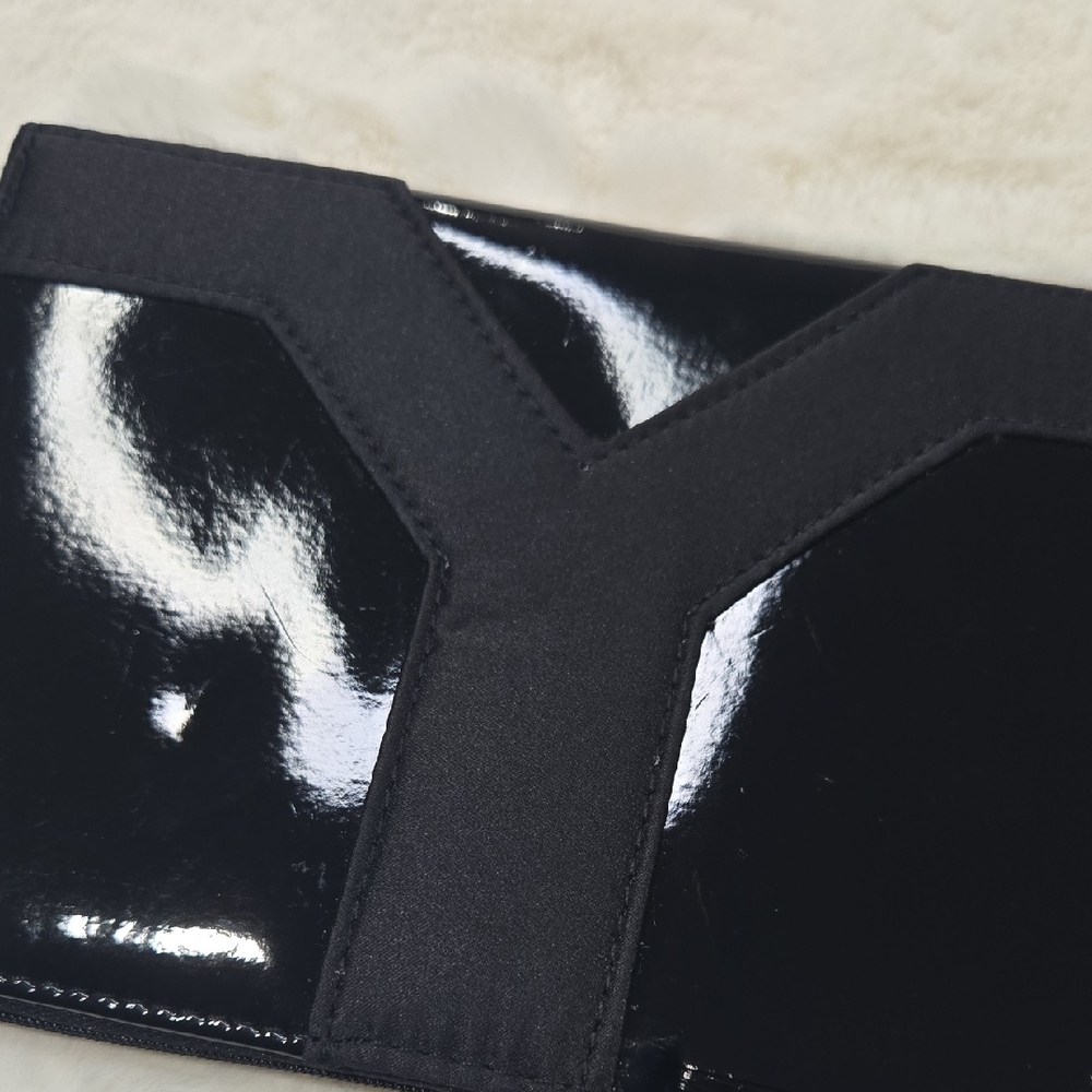 Yves Saint Laurent Black Clutch NEW - Picture 2 of 8